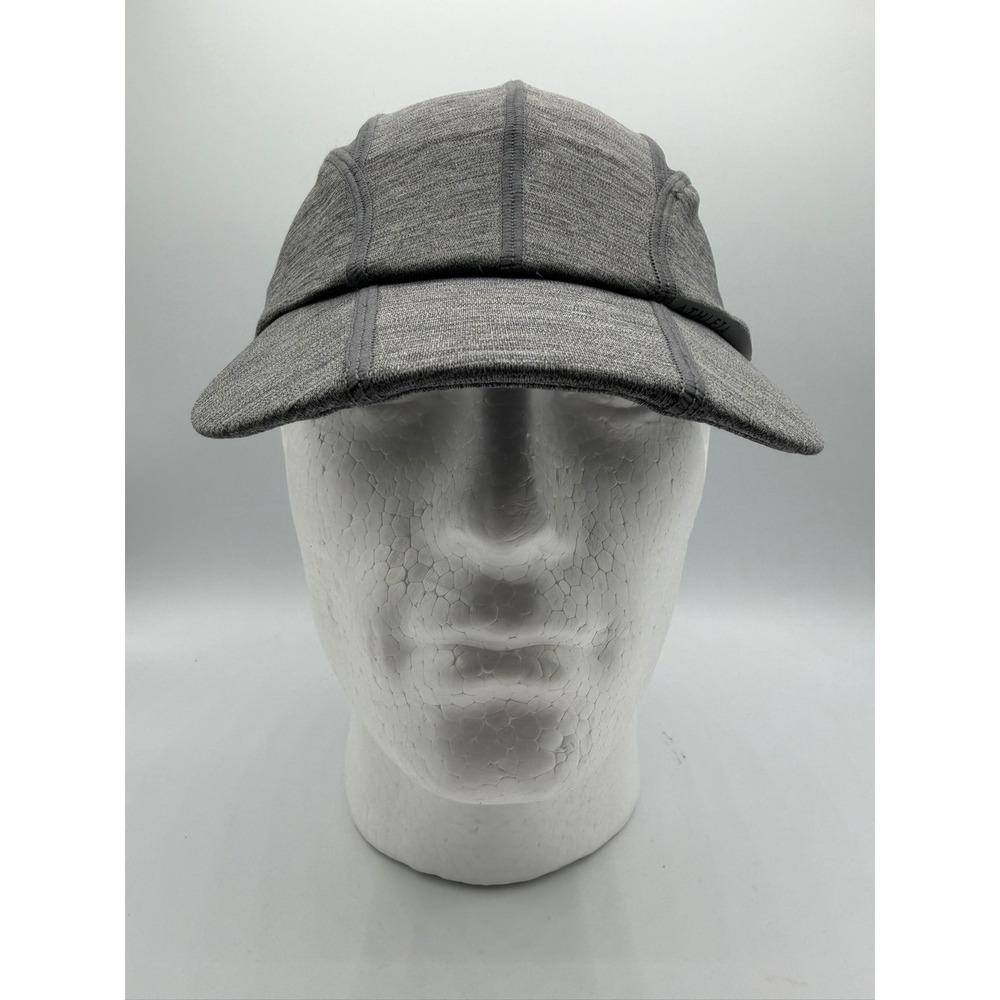 Athleta Womens Running Cap Heathered Gray Reflective Mesh Training Hat One Size